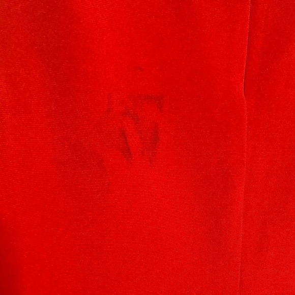 aqua Dresses Red Body Con Dress with mesh detail Size 6 - Picture 5 of 7